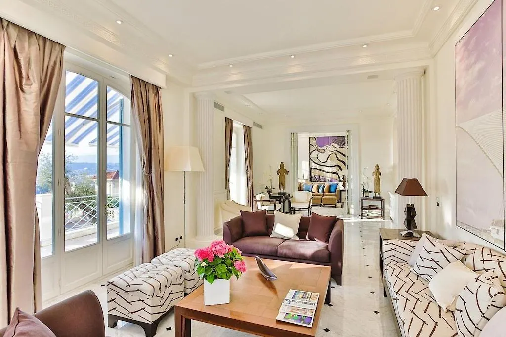 Luxury Villa At Mont Boron, Swimming Pool Overviewing The Bay Nice France